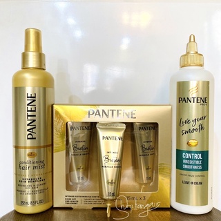 Dưỡng Pantene Pro-V phục hồi tóc chuyên sâu intense biotin miracle shots collagen leave in cream hair mist order Úc