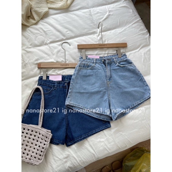 Quần shorts bò jeans Đậm /Nhạt nana21 Nanastore21.hanoi