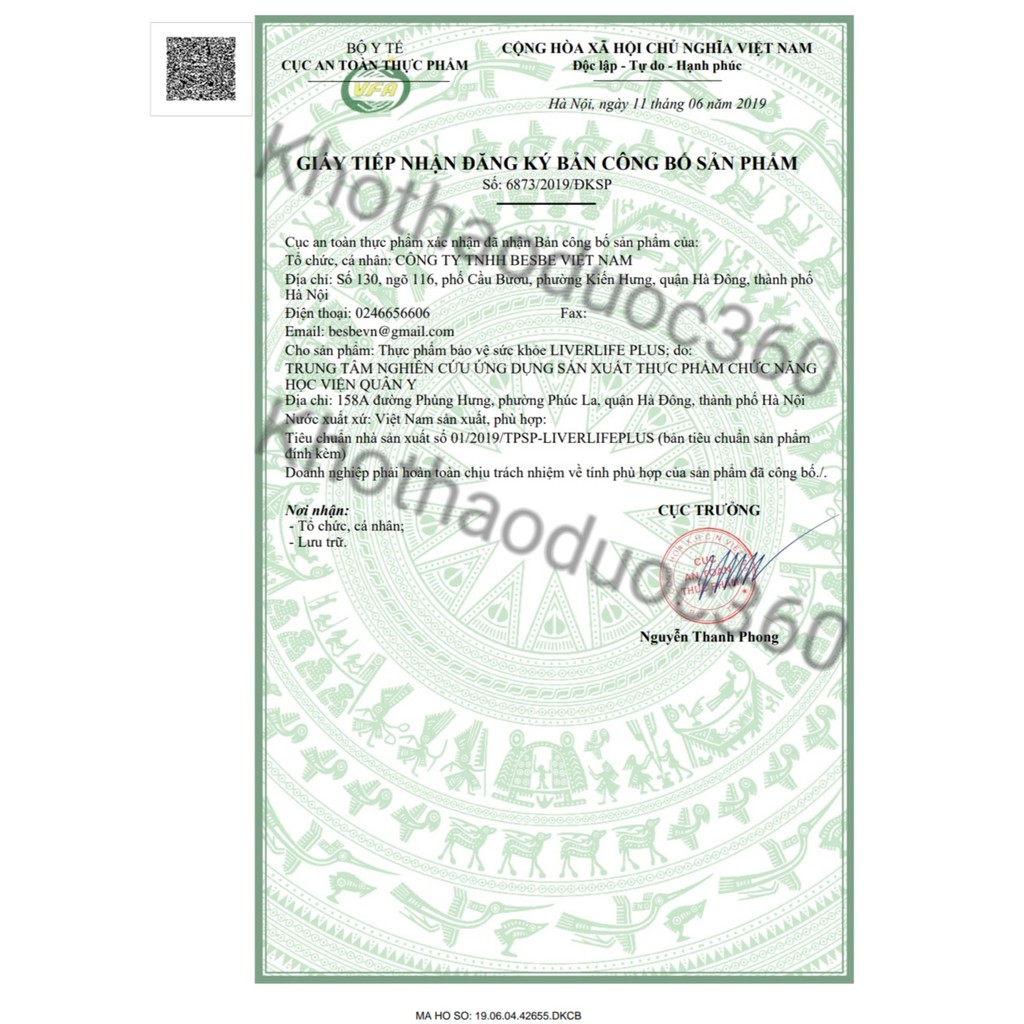 Liệu trình 4 hộp bổ gan Liver Life Plus – Học viện Quân Y | Thế Giới Skin Care