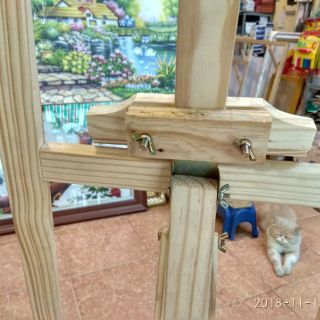 GIÁ VẼ GỖ DIY GẬP GỌN DỄ THÁO LẮP