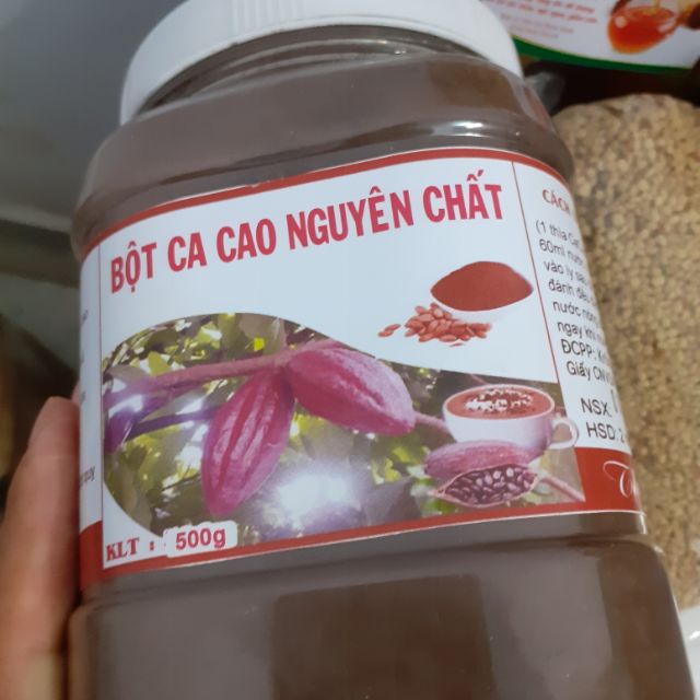 2 Hộp Bột Ca Cao Organic Đăk Lăk loại 1 nguyên chất ( bột cacao)