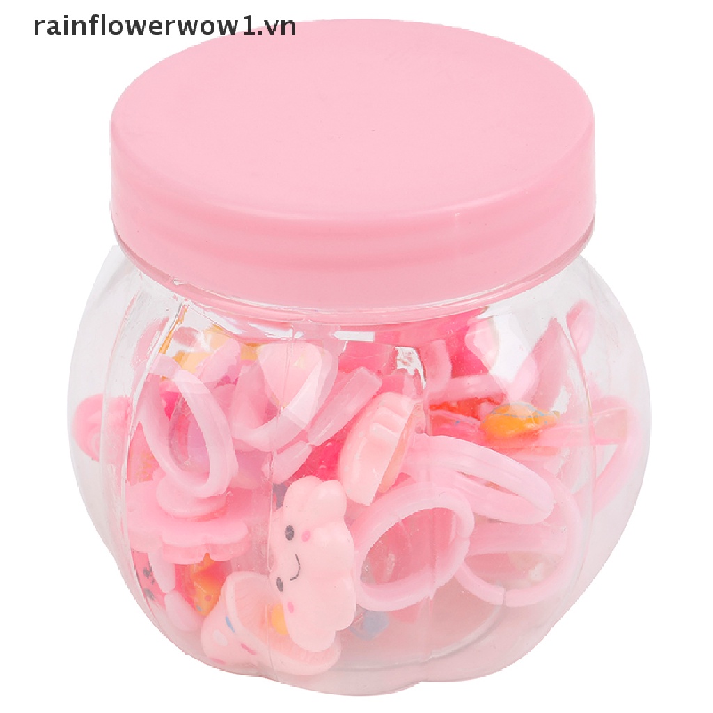 Hộp 20 Nhẫn Nhựa Làm Quà Tặng