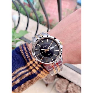Đồng hồ đôi dây kim loại Citizen BF2018