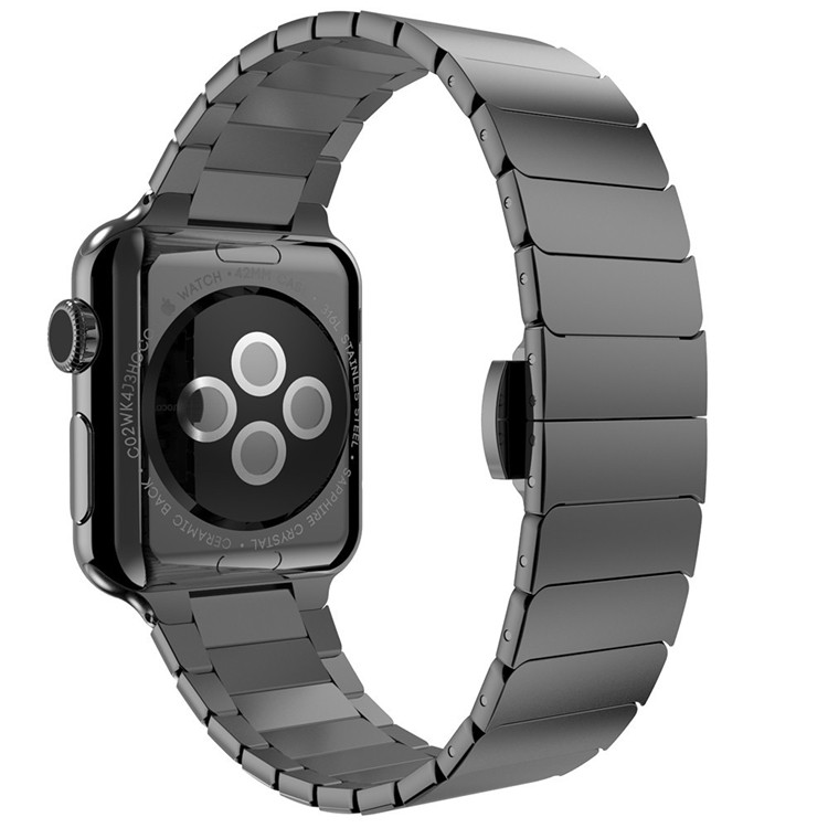 Dây Đeo Inox Cho Đồng Hồ Thông Minh Apple Watch Series 6 / Se / 5 / 4 / 3 Iwatch 44mm 42mm 40mm 38mm