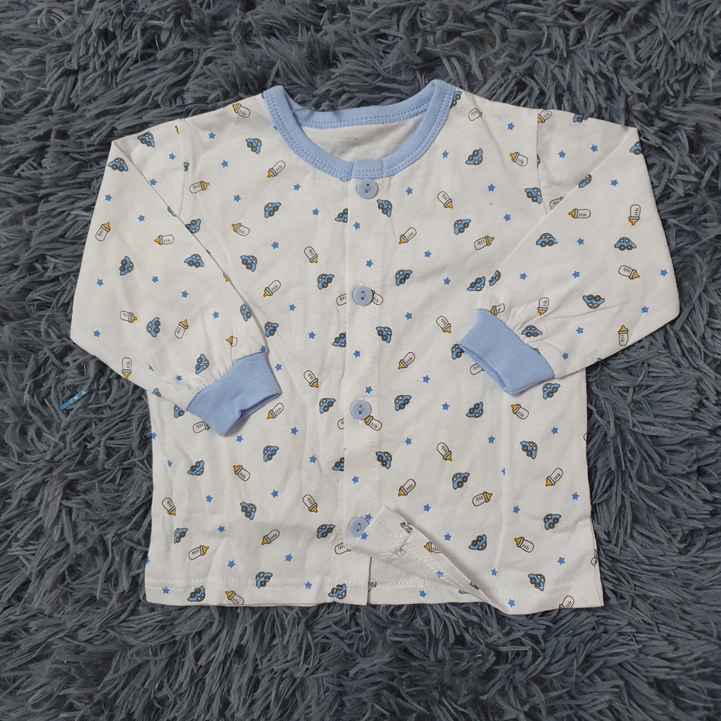 Áo MiO cài giữa size 3M(5-7kg) cho bé trai bé gái, chất cotton