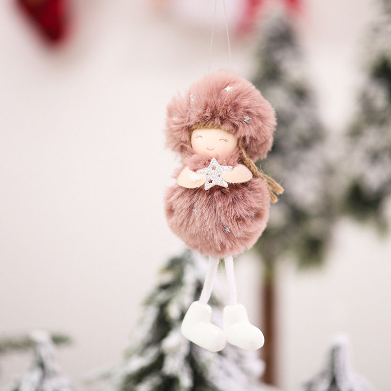Thiên Thần Nhồi Bông Màu Sắc Trang Trí Giáng Sinh