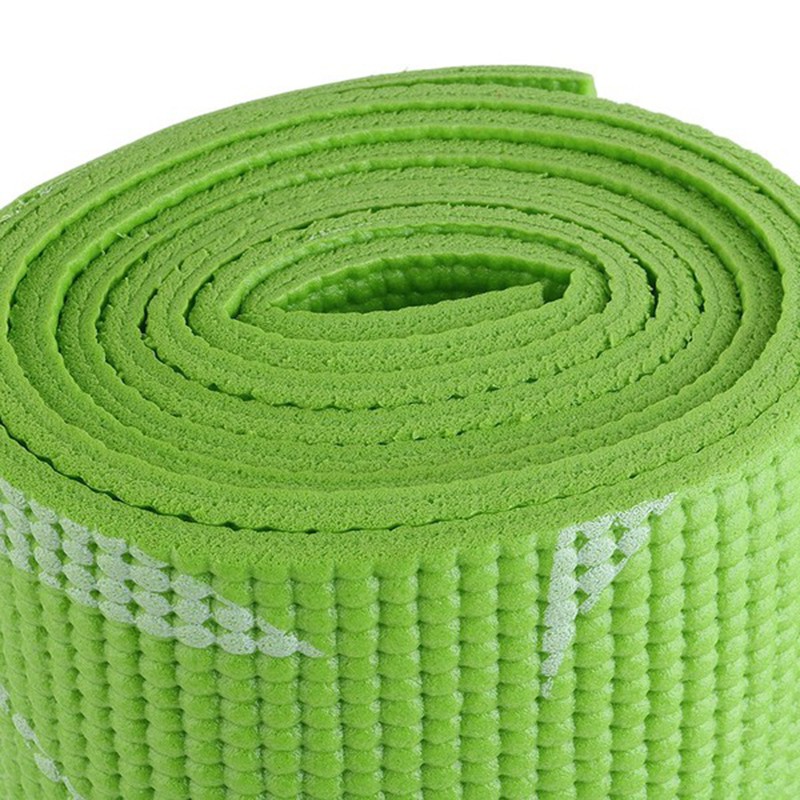 [ HÀNG CHẤT LƯỢNG CAO] Thảm Yoga PVC 1 lớp 6mm có hoa văn Tặng Túi lưới