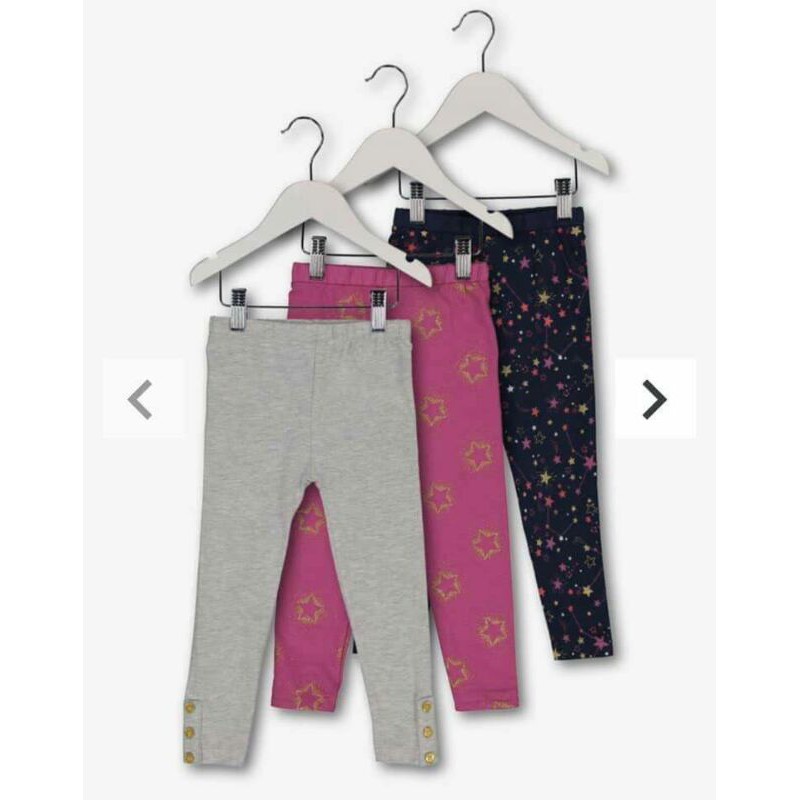 Set 3 quần legging săn sale T.u UK sz 1.5-2y (18-24m) (FORM 12-14kg)