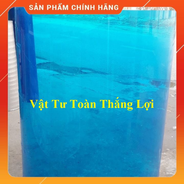 (Khổ cao 1,22 M x 8dem ) Tấm tôn nhựa Poly lấy ánh sáng MÀU XANH che nắng mưa