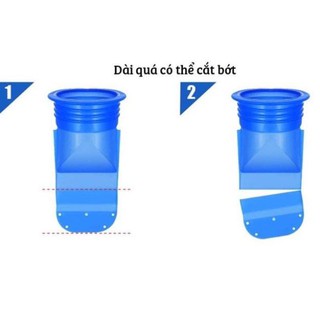 Bịt cống xanh silicol chống mùi