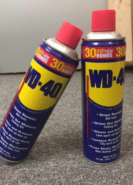 Dầu WD40 chống rỉ -412ml / WD 40 / WD-40