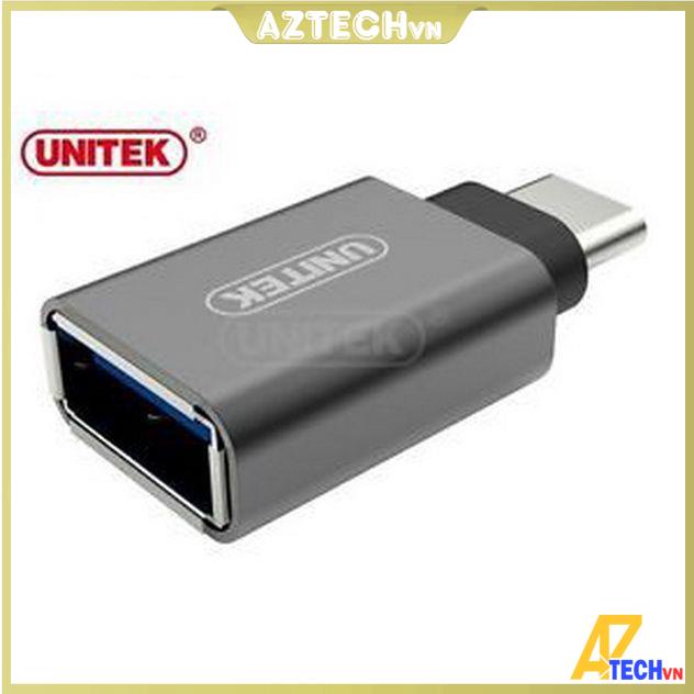 Đầu chuyển USB type-C sang USB 3.0 đầu âm (USB-C OTG) UNITEK Y-A025CGY