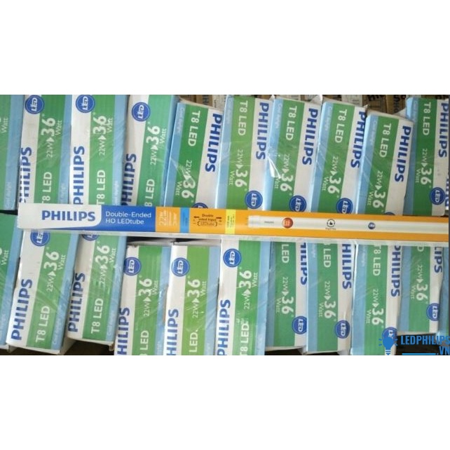 BÓNG LED TUBE 1M2 DE HO 22W PHILIPS SIÊU SÁNG ( ĐẤU DÂY 2 ĐẦU TIỆN LỢI)
