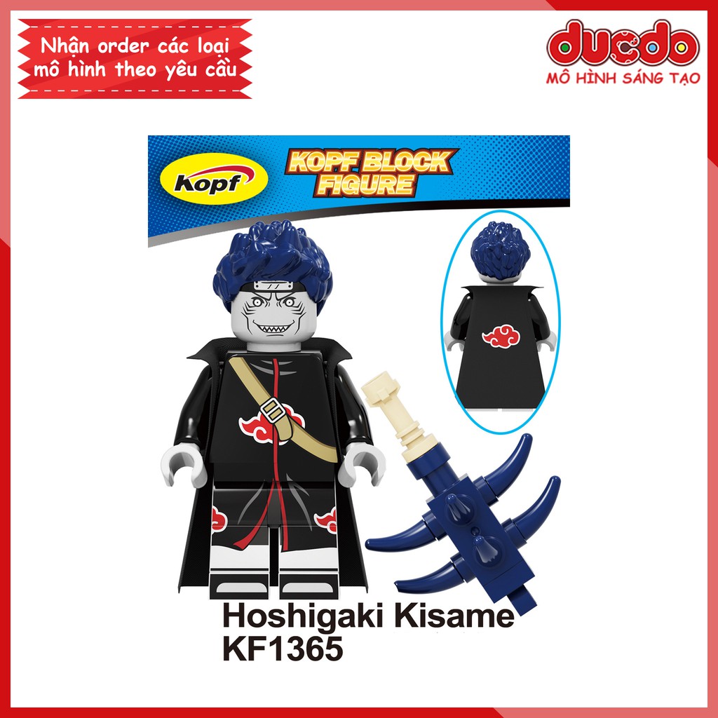 Minifigures các nhân vật Naruto, Sasori, Obito, Madara - Đồ chơi Lắp ghép Xếp hình Mô hình Mini Kopf KF6118