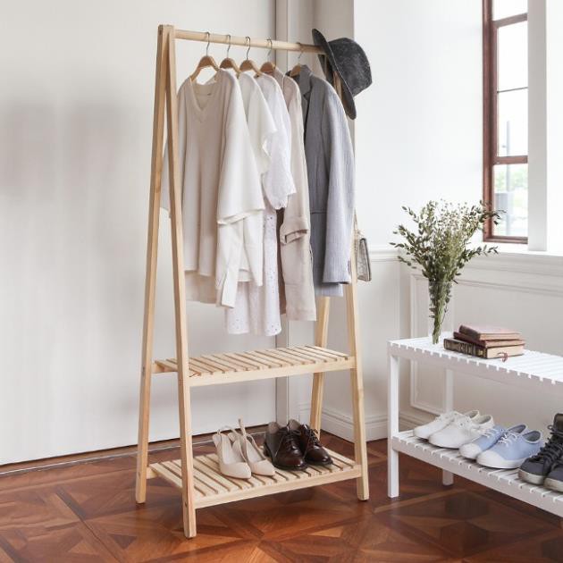 Giá Treo Đồ ✨FREESHIP✨ Kệ Treo Quần Áo Chữ A 2 Tầng Gỗ MDF Cao Cấp - Siêu Tiện Ích Cho Gia Đình