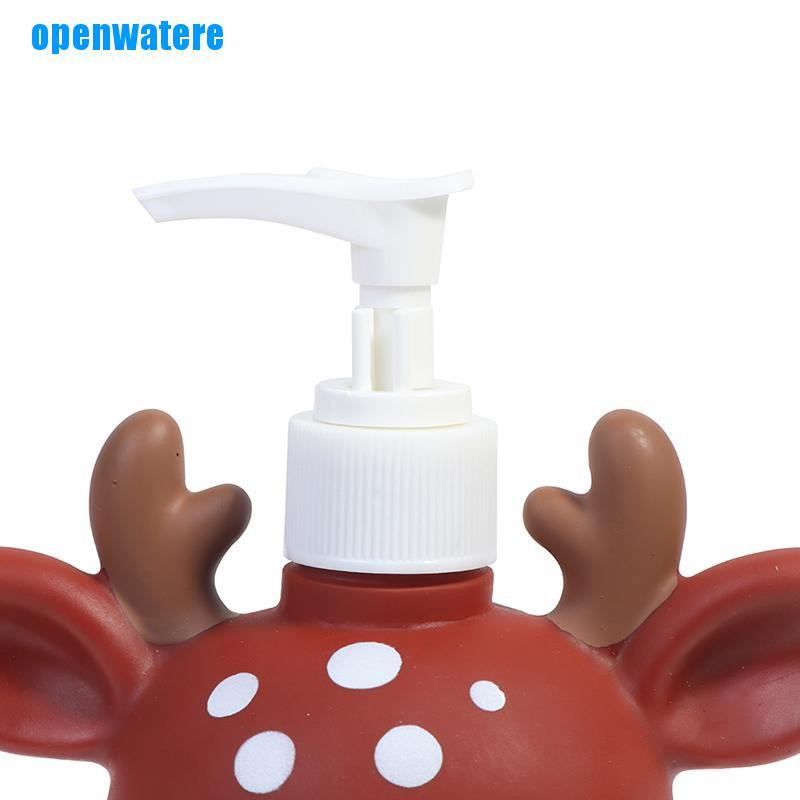 Chai Đựng Dầu Gội Sữa Tắm / Sữa Tắm / Sữa Tắm Hình Hoạt Hình Nhỏ Gọn