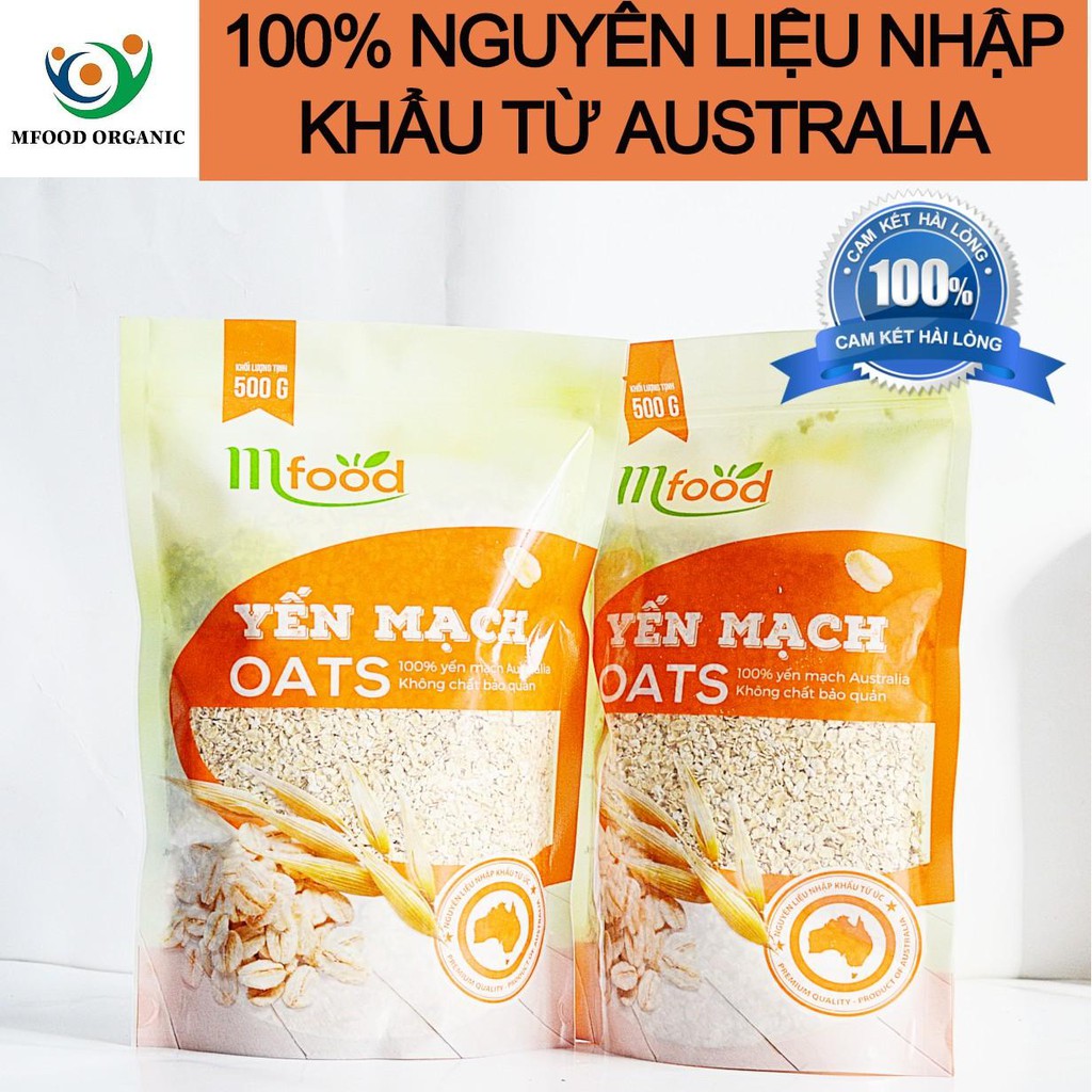 500G Yến Mạch Úc cán vỡ