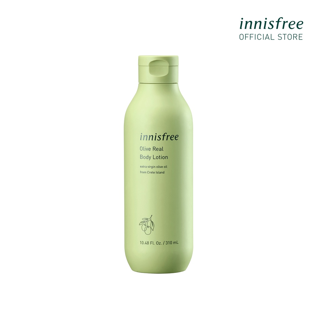 Sữa dưỡng thể cung cấp độ ẩm chiết xuất từ ô liu innisfree Olive Real Body Lotion 300ml