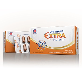 ĐẠI TRÀNG EXTRA TÂM BÌNH – Hỗ trợ giảm các triệu chứng của viêm đại tràng, hội chứng ruột kích thích (48Viên)