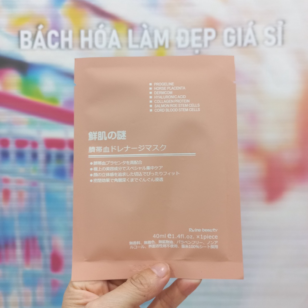 Mặt nạ nhau thai cừu Rwine hồng