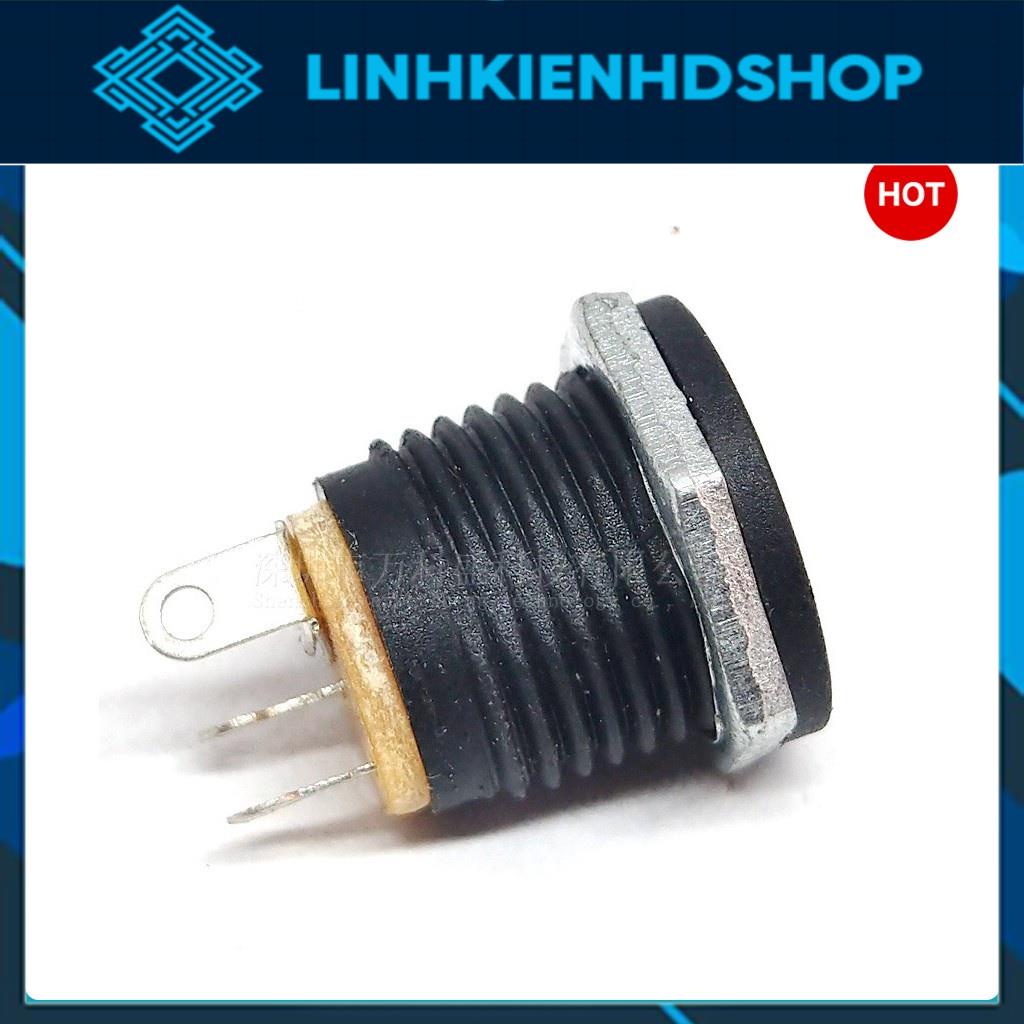 Jack nguồn cái DC5.5x2.1MM DC022/ có ren xoáy vào hộp