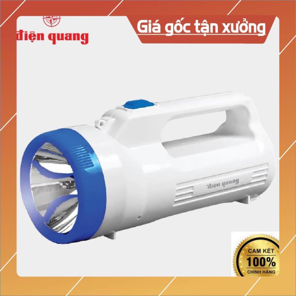 Đèn Pin LED Điện Quang ĐQ PFL06 R (Pin sạc) . }