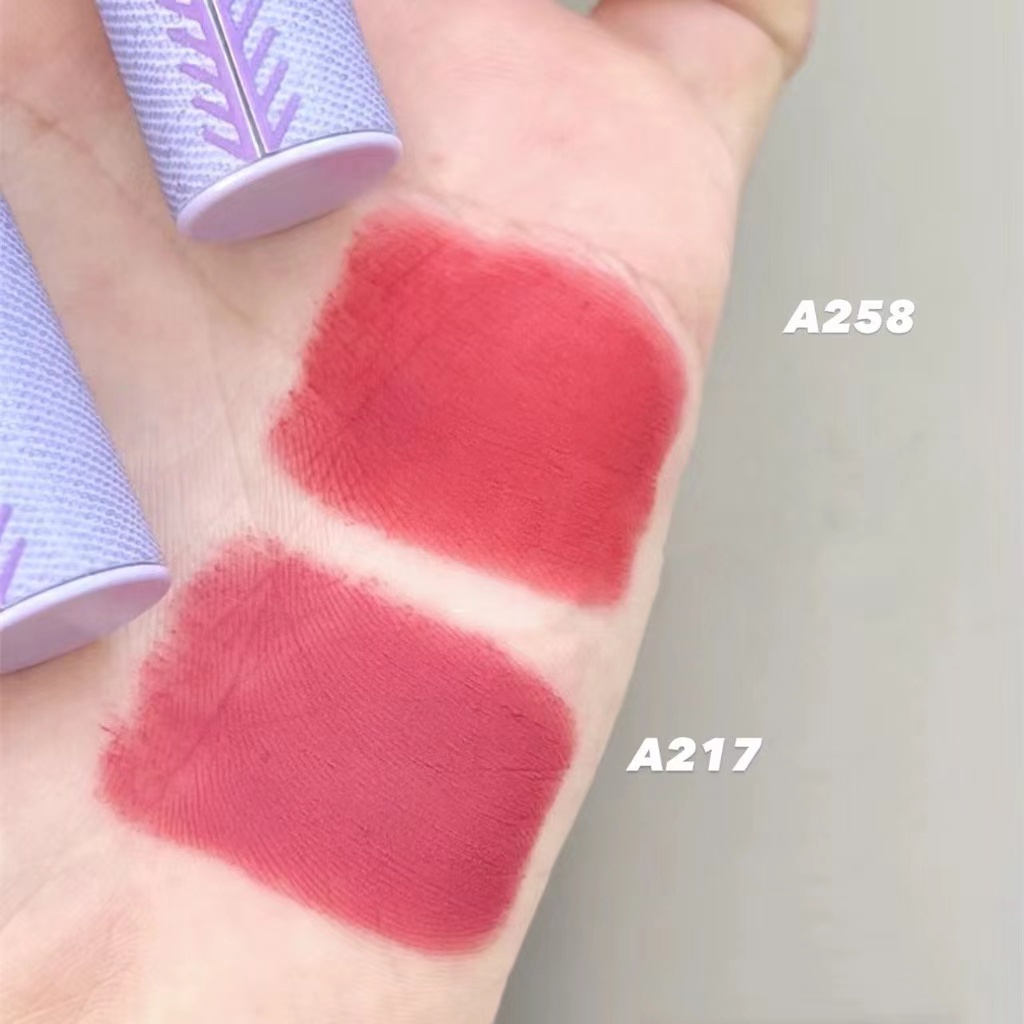 Tâm Trạng ABPOPA KEKE MOOD® Matte Lipstick Purple Silky High Quality Silky smooth long-lasting moisturizing support effective fashion for students