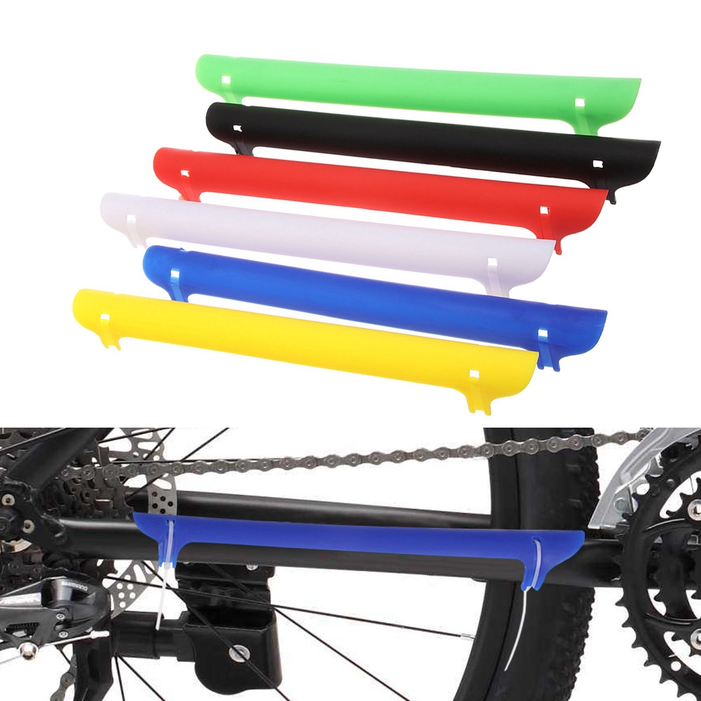 1 Vỏ Bọc Bảo Vệ Khung Xích Xe Đạp Bằng Nhựa Nhiều Màu Sắc