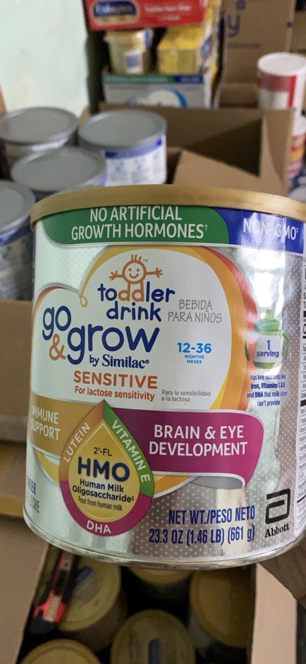 Similac go&grow sensitive 661g cho trẻ 12-36 tháng