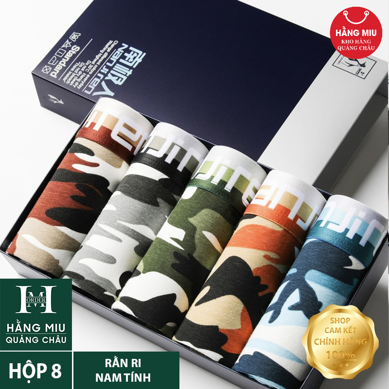 Hộp 5 Quần Lót Nam NANJIREN Nhập Khẩu Chính Hãng