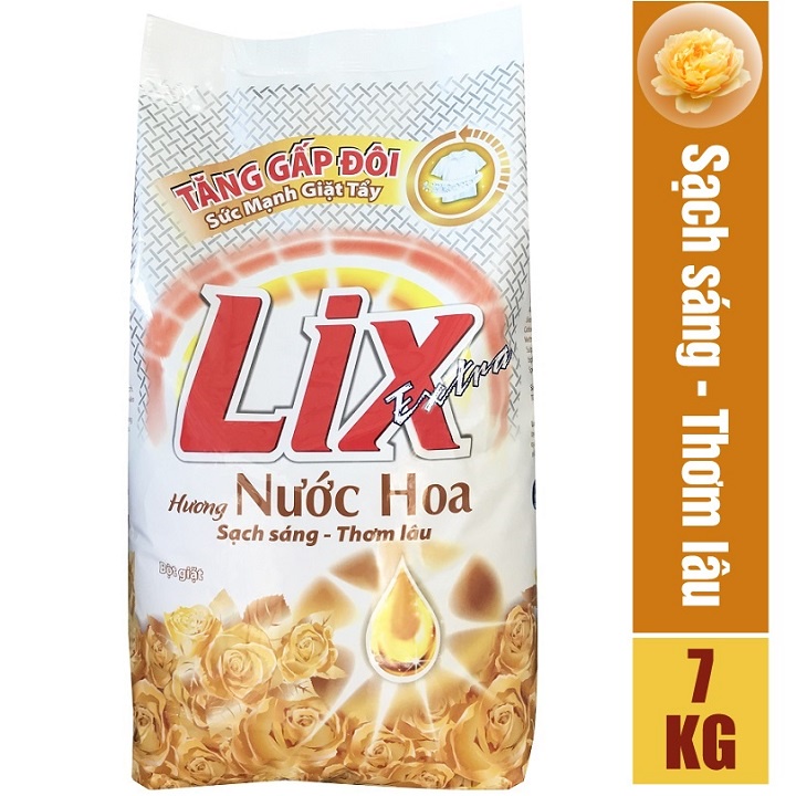 Bột giặt Lix Extra hương nước hoa 7Kg (EH070)