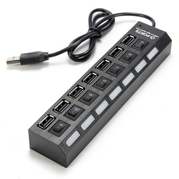 [Freeship] Ổ Chia Cổng USB, Hub Usb 1 Ra 4 Cổng Usb