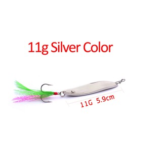 Mồi cá sắt Spoon sequins
