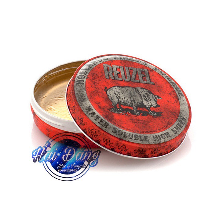 [CHÍNH HÃNG] [NHẬP KHẨU] Sáp vuốt tóc Reuzel Red Pomade 113g | Hàng chính hãng nhập khẩu từ Hà Lan