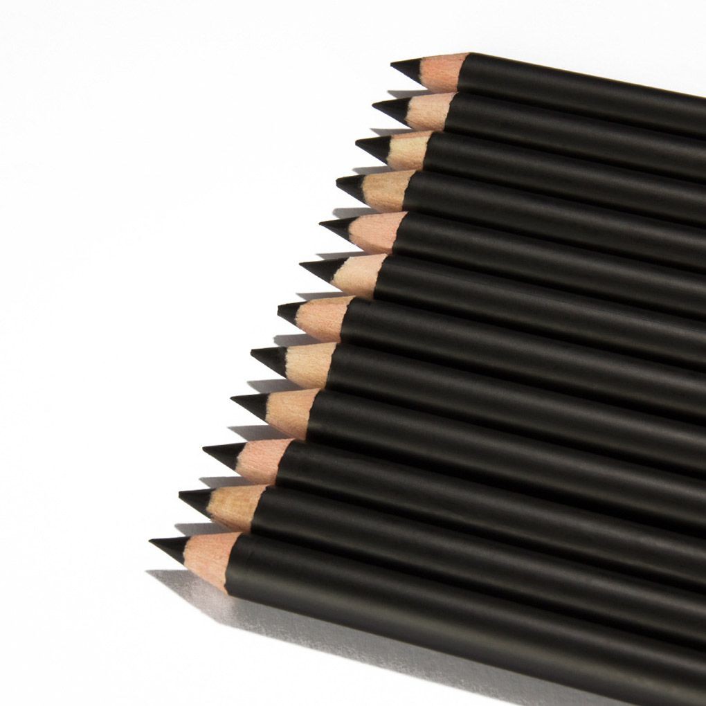 [Hàng mới về] Bộ 12 bút kẻ mắt Menow P127 màu đen lâu trôi kháng nước và mồ hôi