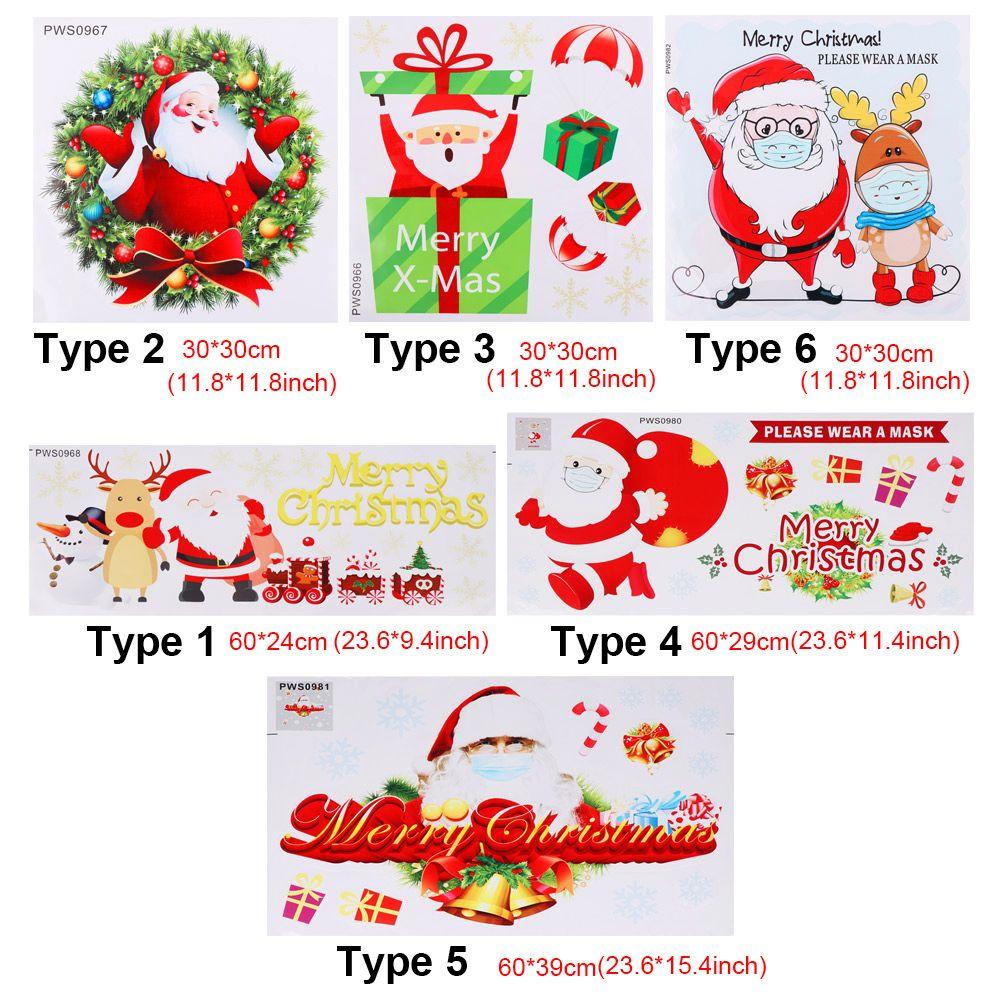 LET Decal Dán Tường Hoạ Tiết Giáng Sinh