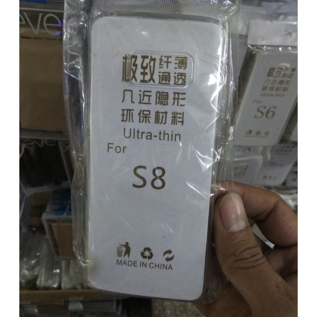 Bộ 3 ốp dẻo trong suốt galaxy s8