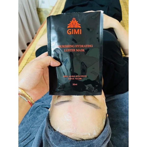 1 hộp Mặt nạ Phục hồi Gimi tăng sinh Collageen chính hãng
