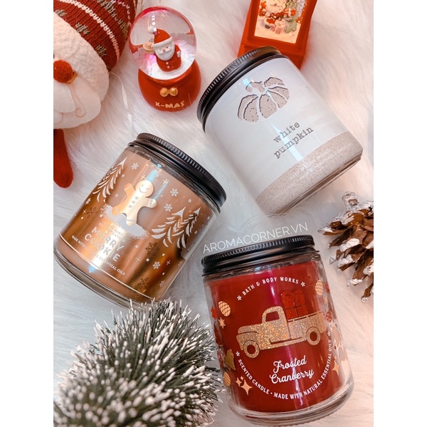 Bộ sưu tập 4 hũ nến ngọt ngào cho mùa Giáng sinh 198g