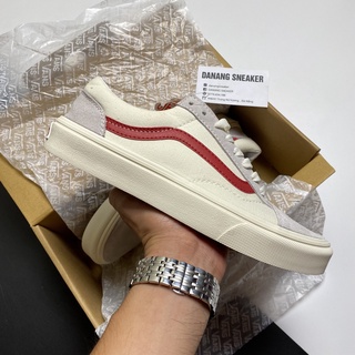 Giảm Giá Giày Vans Style 36 White Red - Danang Sneaker | Phiên Bản 1:1  Chuẩn. - Beecost