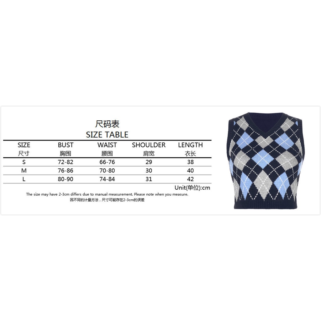 Áo croptop dệt kim chất vải cotton xẻ cổ chữ V xinh xắn cho phái nữ