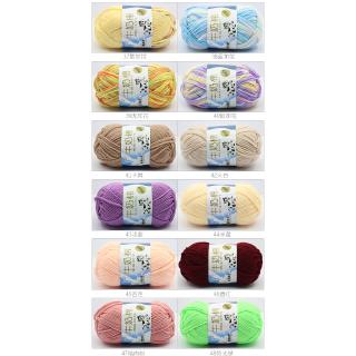 1 Cuộn len đan móc 20~37 50g chất lượng