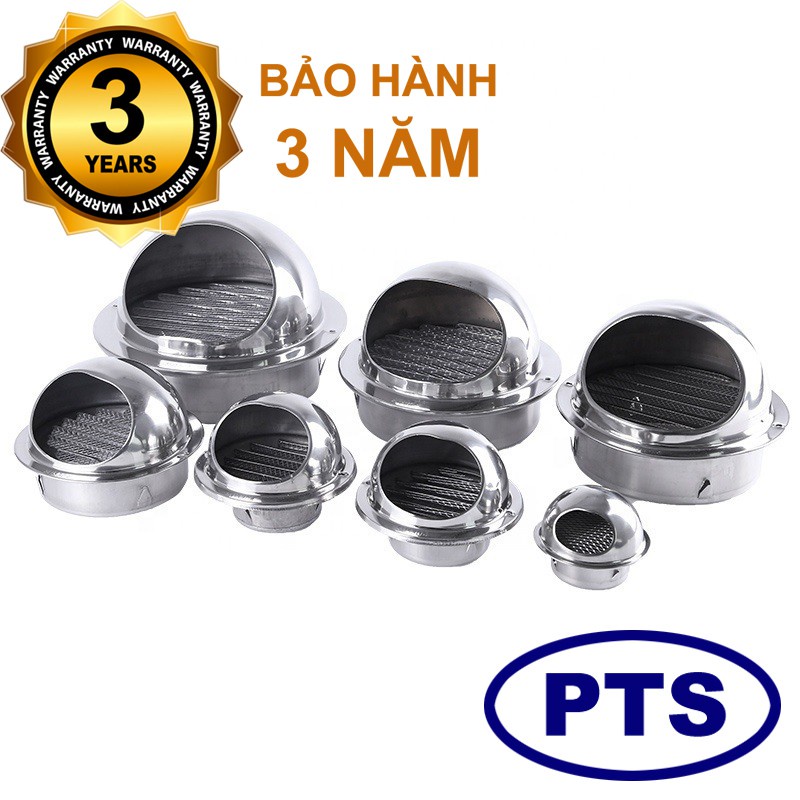 Hàng Cao Cấp / Chụp Thông Hơi - Ventcap, Thông Gió. Dùng Cho Ống D60 - 76 - 90 - 100 - 110 - 114 - 125 - 140 - 150 - 160 - 200 Inox 304