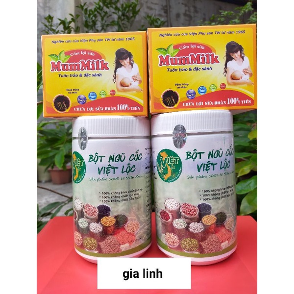 combo gòm 2 hop ngũ cốc+ 2hop cốm ( tặng quà)