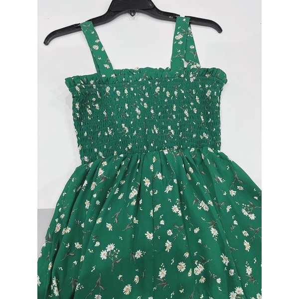 Đầm dây hoa nhí xuất dư xịn