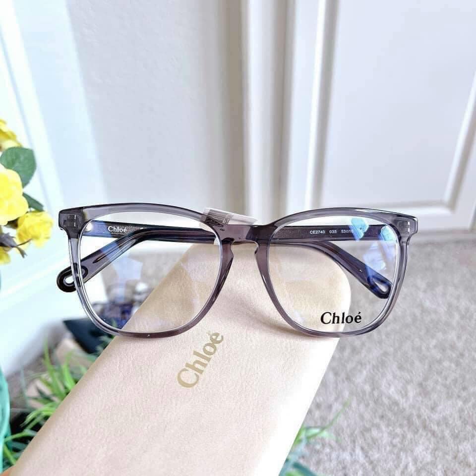 Gọng cận nữ Chloe viền ghi xám CE2740  Grey