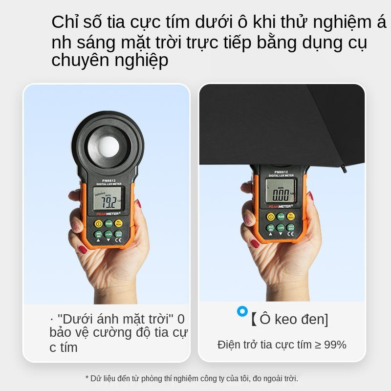 phiên bản Hàn Quốc của ô gấp đôi tự động nam lớn đi mưa hoặc nắng kép dày cho nữ sinh viên trong chống