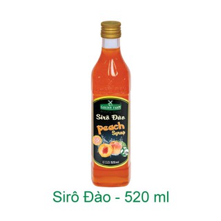 Siro Đào Golden Farm 520Ml