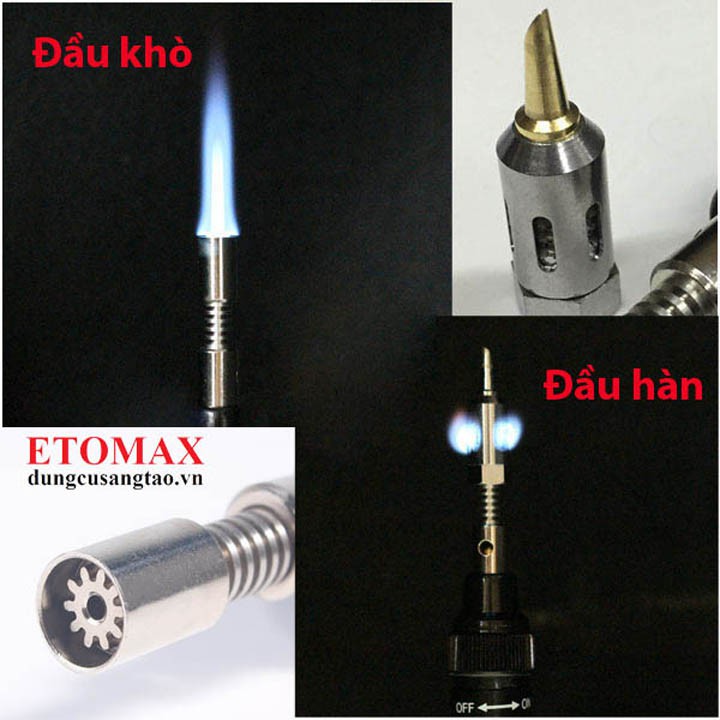 Bút khò gas mini – hàn thiếc bằng gas V1