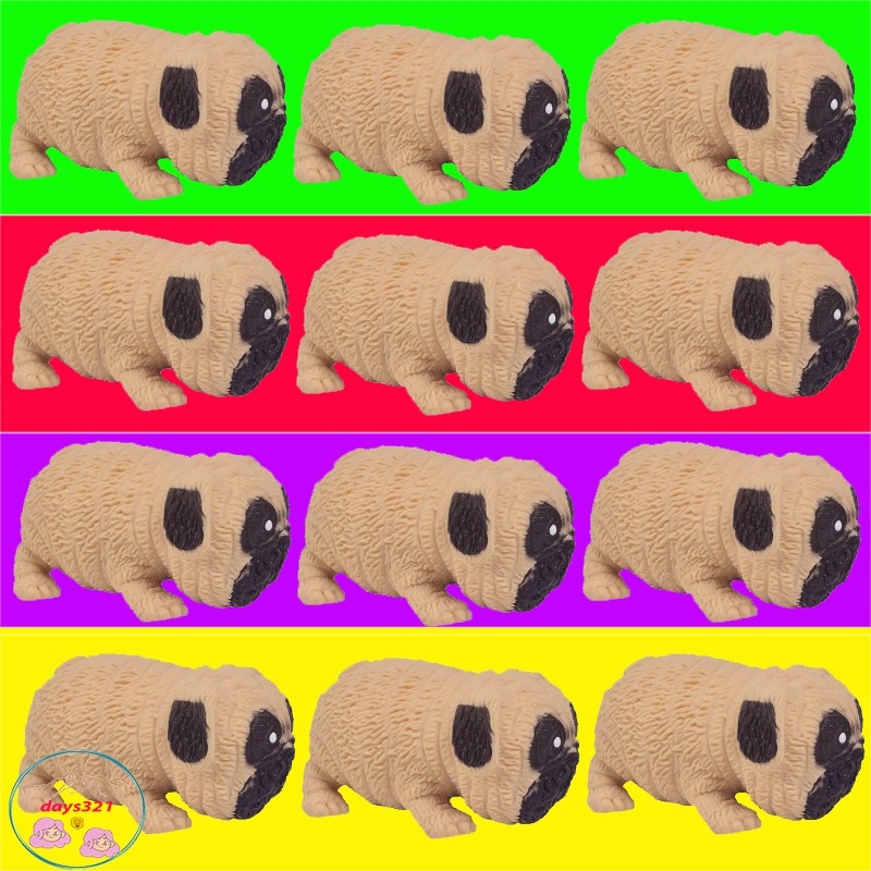 SQUISHY Con Chó PUG chó Pitbull Cát Kéo dài cực đáng yêu hot tiktok bóp xả stress giảm căng thẳng